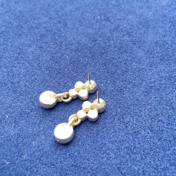 Beautiful bubble silver earrings - Picture 3 of 4